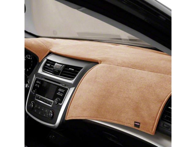 Covercraft VelourMat Custom Dash Cover; Caramel (22-24 Jeep Grand Cherokee WL w/o Heads Up Display or McIntosh Audio System, Excluding 4xe)