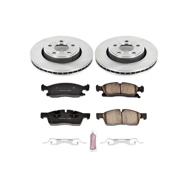 PowerStop Jeep Grand Cherokee OE Replacement Brake Rotor and Pad Kit; Front KOE5951 (1116 Jeep
