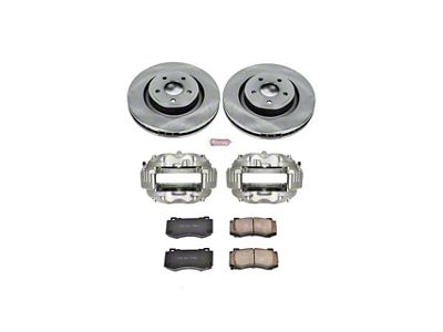 PowerStop OE Replacement Brake Rotor, Pad and Caliper Kit; Front (06-10 Jeep Grand Cherokee WK SRT8)