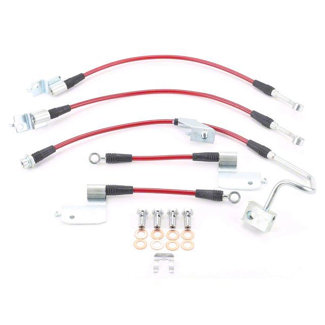 PowerStop Jeep Grand Cherokee Stainless Steel Braided Brake Hoses