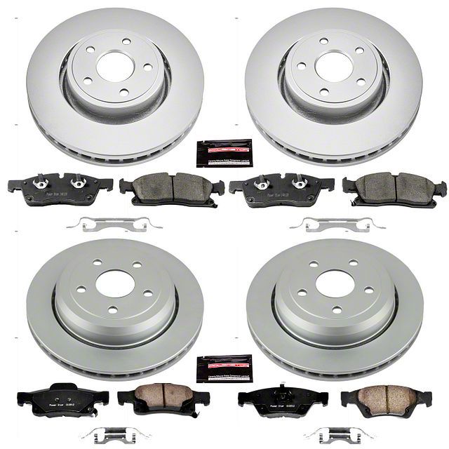 StopTech Drilled Sport Brake Rotor 11-17 Jeep Grand Cherokee (Exluding SRT8) main image 0