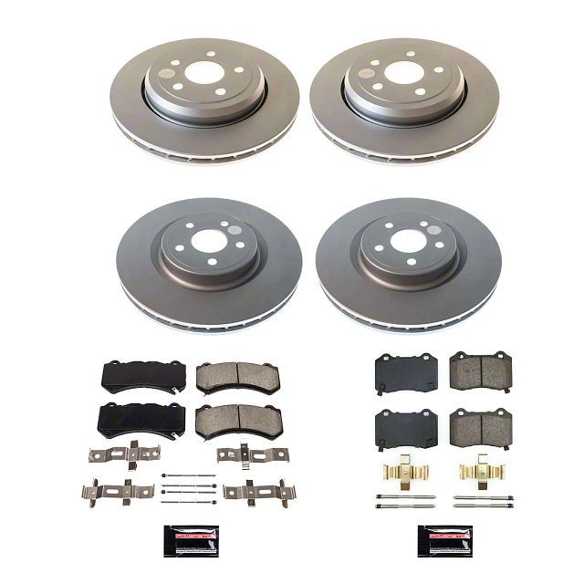 PowerStop Jeep Grand Cherokee Z17 Evolution Plus Brake Rotor and Pad