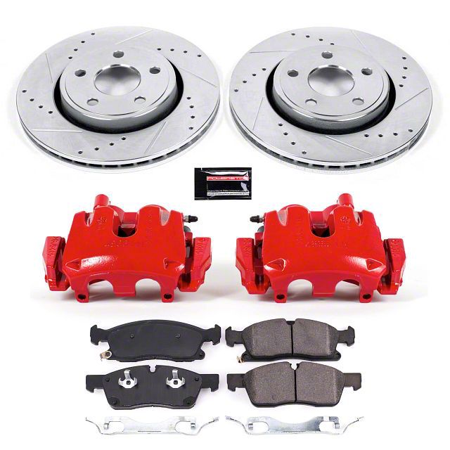 PowerStop Jeep Grand Cherokee Z23 Evolution Brake Rotor, Pad and