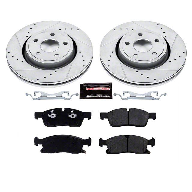 Power Stop 18-21 Jeep Grand Cherokee Rear Z23 Evolution Sport Brake Pads w/Hardware main image 1
