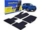 Goodyear Car Accessories Custom Fit Front and Rear Floor Liners; Black (16-21 Jeep Grand Cherokee WK2)