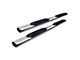 4-Inch Oval Side Step Bars; Stainless Steel (11-21 Jeep Grand Cherokee WK2)
