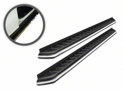 F1 Style Running Boards; Chrome (11-21 Jeep Grand Cherokee WK2)