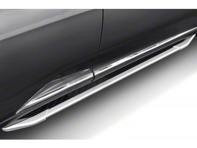 F5 Style Running Boards; Chrome (11-21 Jeep Grand Cherokee WK2)