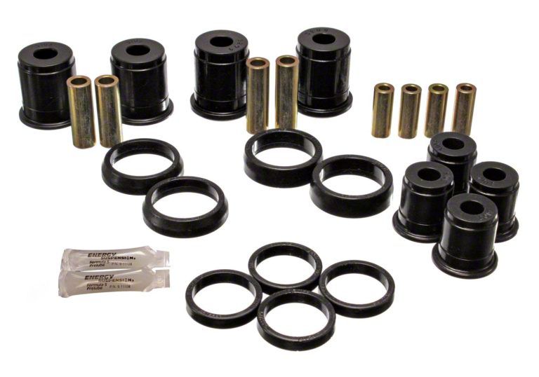 Jeep Grand Cherokee Front Control Arm Bushings; Black (9398 Jeep Grand