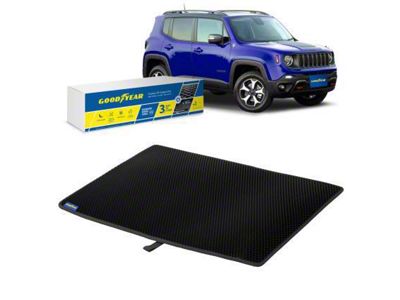 Goodyear Car Accessories Custom Fit Cargo Liner; Black (15-23 Jeep Renegade BU)