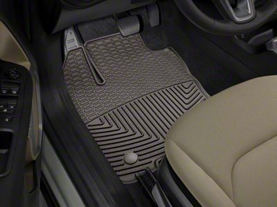 Weathertech All-Weather Front Rubber Floor Mats; Cocoa (15-23 Jeep Renegade BU)