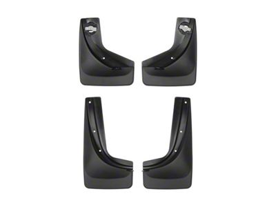 Weathertech No-Drill Mud Flaps; Front and Rear; Black (15-23 Jeep Renegade BU)