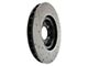 StopTech Sport Cross-Drilled and Slotted Rotor; Front Driver Side (15-23 Jeep Renegade BU)