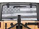 SEC10 Perforated Distressed Flag Rear Window Decal (15-23 Jeep Renegade BU)