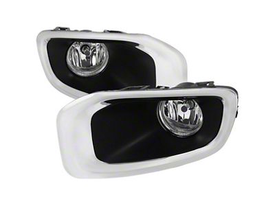Factory Style Fog Lights; Clear (15-17 Jeep Renegade BU, Excluding Trailhawk)
