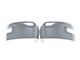 Mirror Covers with Turn Signal Openings; Chrome (15-23 Jeep Renegade BU)