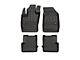 OMAC Premium 3D Front and Rear Floor Liners; Black (14-23 Jeep Renegade BU)