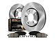 PowerStop OE Replacement 5-Lug Brake Rotor and Pad Kit; Front (15-23 Jeep Renegade BU)