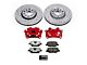 PowerStop Z36 Extreme Truck and Tow 5-Lug Brake Rotor, Pad and Caliper Kit; Front (15-18 Jeep Renegade BU)