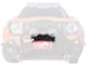 Daystar Fairlead Light Mounting Bracket for Winch Bumper (15-23 Jeep Renegade BU, Excluding Trailhawk)