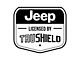 Jeep Licensed by TruShield Custom Fit Front and Rear Seat Covers with Jeep Logo; Black (13-18 Jeep Wrangler JK 4-Door)