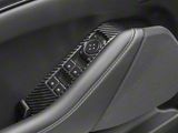 SpeedForm Window Switch Trim; Black Carbon Fiber (21-25 Mustang Mach-E)