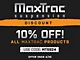 Max Trac 6.50-Inch MaxPro Elite Suspension Lift Kit with Fox Shocks (05-23 2WD 6-Lug Tacoma)