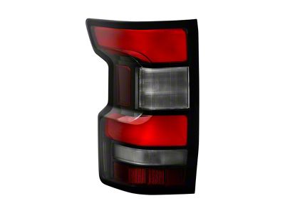 OE Style LED Tail Lights Black Housing; Red/Clear Lens; Driver Side (22-24 Frontier)