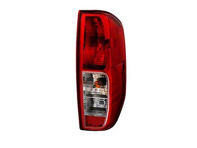 OE Style Tail Light; Chrome Housing; Red/Clear Lens; Passenger Side (05-13 Frontier)