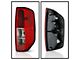 OEM Style Tail Lights; Chrome Housing; Red/Clear Lens (05-21 Frontier)
