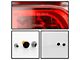 OEM Style Tail Lights; Chrome Housing; Red/Clear Lens (05-21 Frontier)