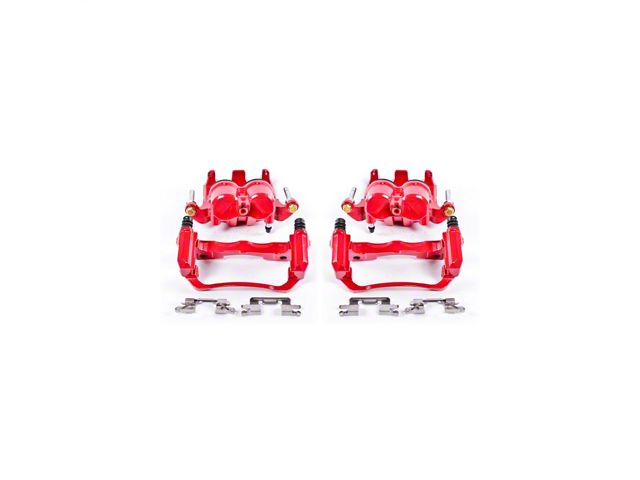 PowerStop Performance Front Brake Calipers; Red (05-24 V6 Frontier)