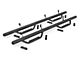 Rough Country Cab Length Nerf Side Step Bars; Black (05-24 Frontier Crew Cab)