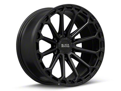 Black Rhino Kaizen Matte Black 6-Lug Wheel; 17x9.5; 18mm Offset (22-24 Frontier)
