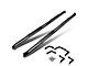 3-Inch Round Side Step Bars; Black (05-21 Frontier Crew Cab)