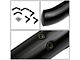 3-Inch Round Side Step Bars; Black (05-21 Frontier Crew Cab)