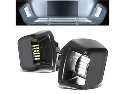 LED License Plate Lights; White (07-21 Frontier)