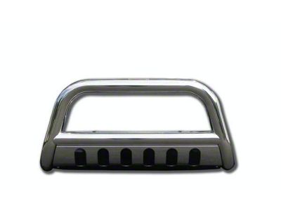 Bull Bar with Skid Plate; Stainless Steel (22-24 Frontier)