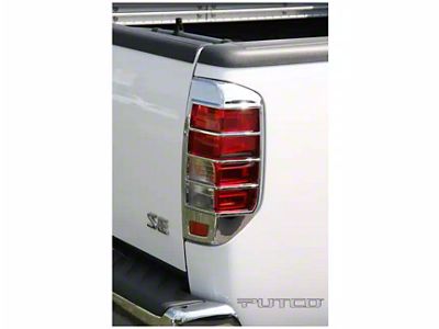 Putco Tail Light Covers; Chrome (05-06 Frontier)