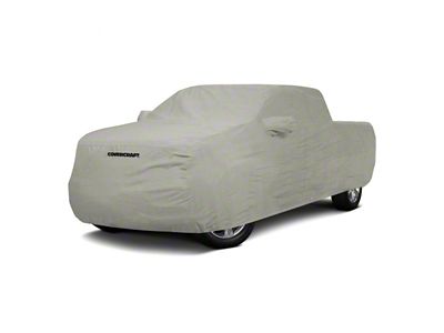 Covercraft Custom Car Covers 3-Layer Moderate Climate Car Cover; Gray (22-23 Frontier)