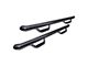 N-Fab Cab Length Nerf Side Step Bars; Gloss Black (05-21 Frontier Crew Cab)