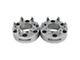 Supreme Suspensions 1.50-Inch Pro Billet Hub Centric Wheel Spacers; Silver; Set of Two (05-24 Frontier)
