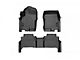 Rough Country Heavy Duty Front and Rear Floor Mats; Black (08-21 Frontier Crew Cab)