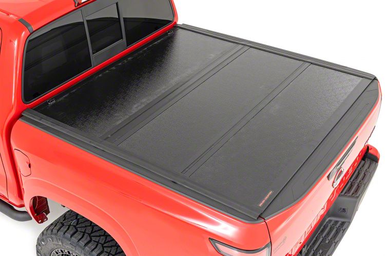 Rough Country Frontier Low Profile Hard Tri-Fold Tonneau Cover 47520501 ...