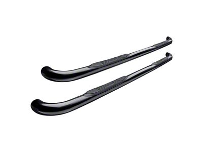 E-Series 3-Inch Nerf Side Step Bars; Black (05-21 Frontier Crew Cab)