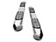 Pro Traxx 4-Inch Oval Side Step Bars; Stainless Steel (22-24 Frontier Crew Cab)