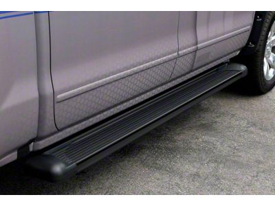 Westin SG6 Running Boards without Mounting Kit; Black (22-24 Frontier Crew Cab)