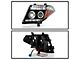 Signature Series LED Halo Projector Headlights; Black Housing; Clear Lens (05-08 Frontier)