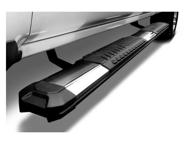 Cutlass Running Boards; Stainless Steel (05-24 Frontier King Cab)