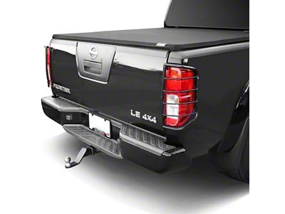 Tail Light Guards; Black (05-21 Frontier)